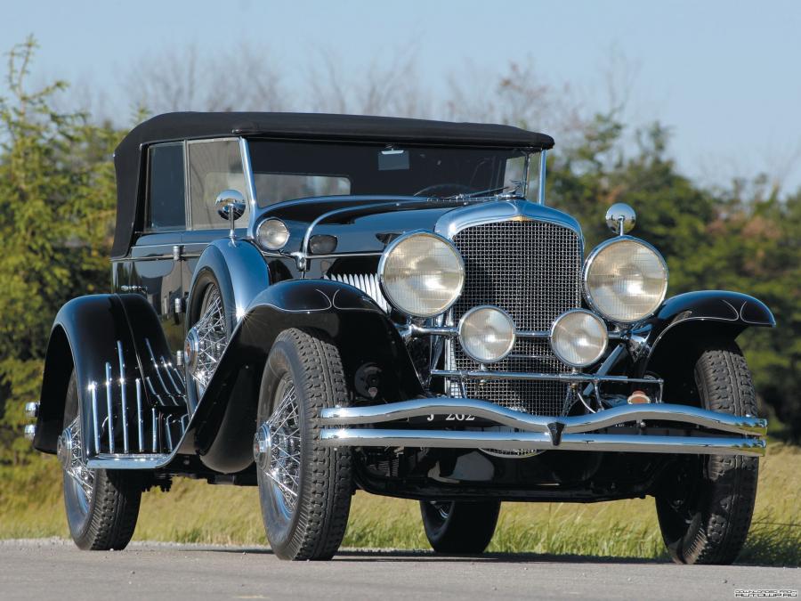  Duesenberg J202/2222 Convertible Sedan LWB by Murphy 1929 года  (фото 1 из 34)